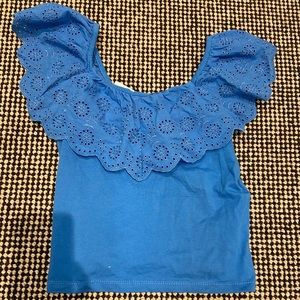 NWT Blue Zara Top